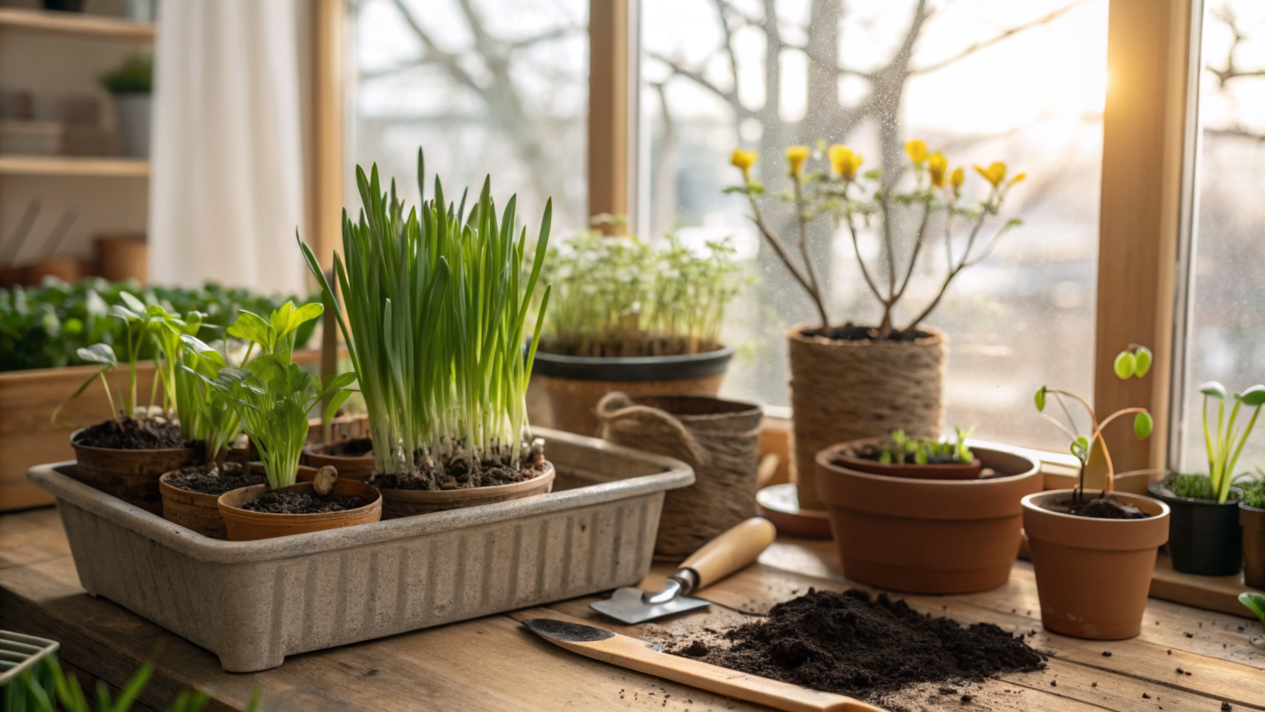 Zimmerpflanzen vermehren im Frühling