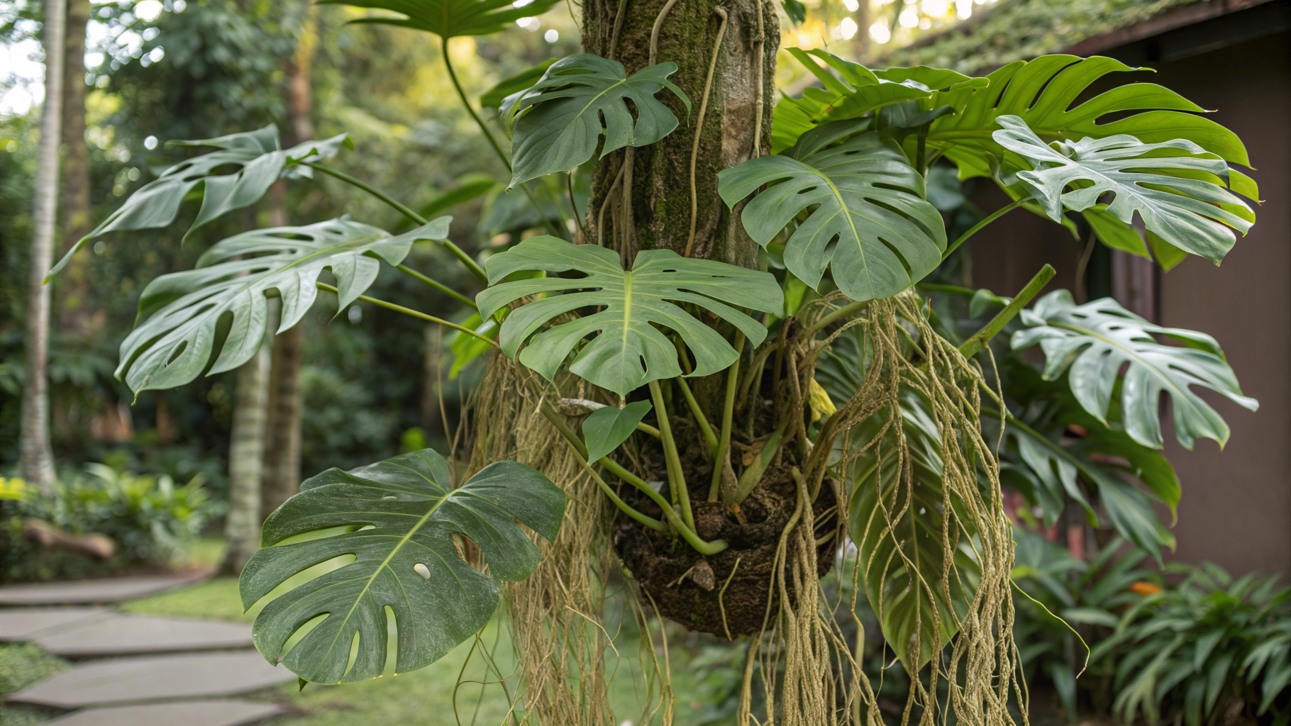 monstera luftwurzeln